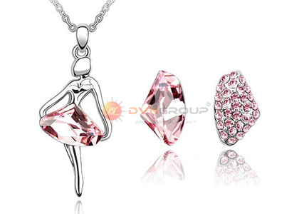 Rhodium Plated | Fashion Pendant Sets